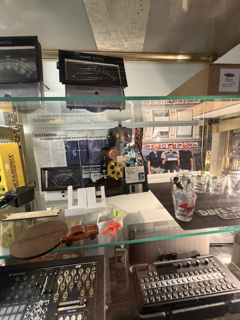 Glass display case