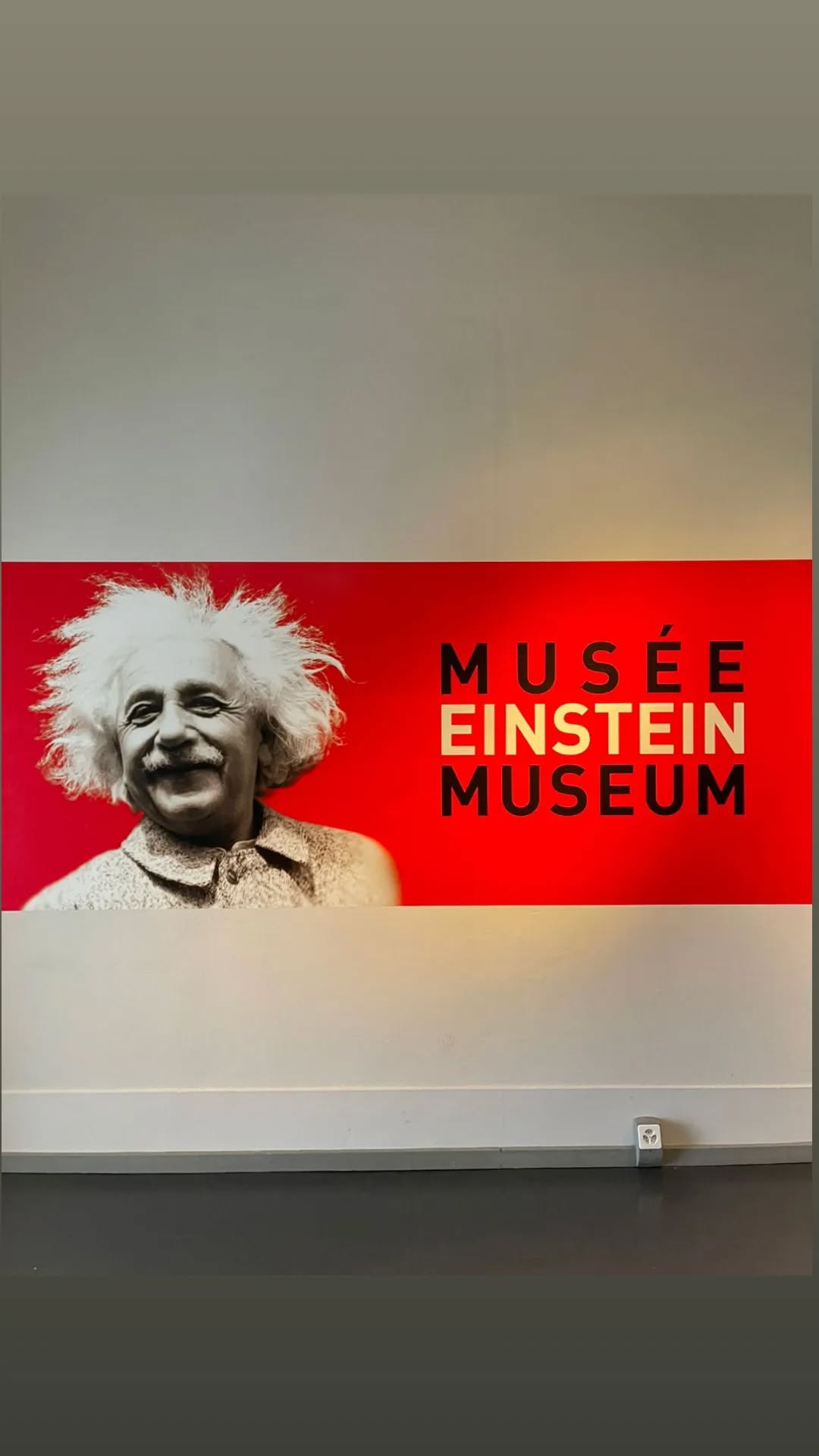 Einstein Museum entrance, Bern